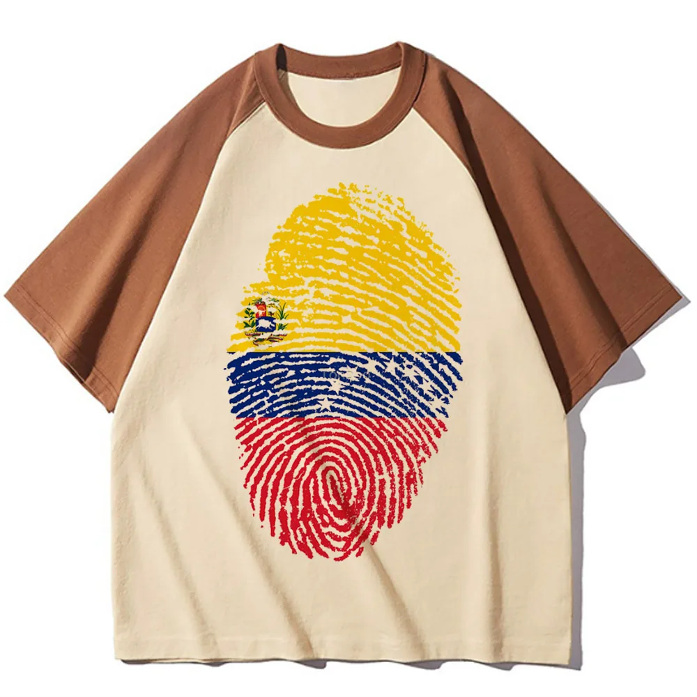 Venezuela Top Vrouwen Japanse T-Shirts Meisje Y 2K Kleding