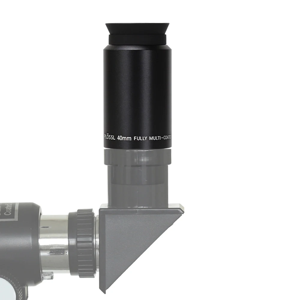 عدسة تلسكوب EYSDON مقاس 1.25 بوصة Plossl 40 مم - مطلية باللون الأخضر FMC، زاوية واسعة 50 °   FOV، HD صورة حادة - خيوط مرشح M28x0.6mm