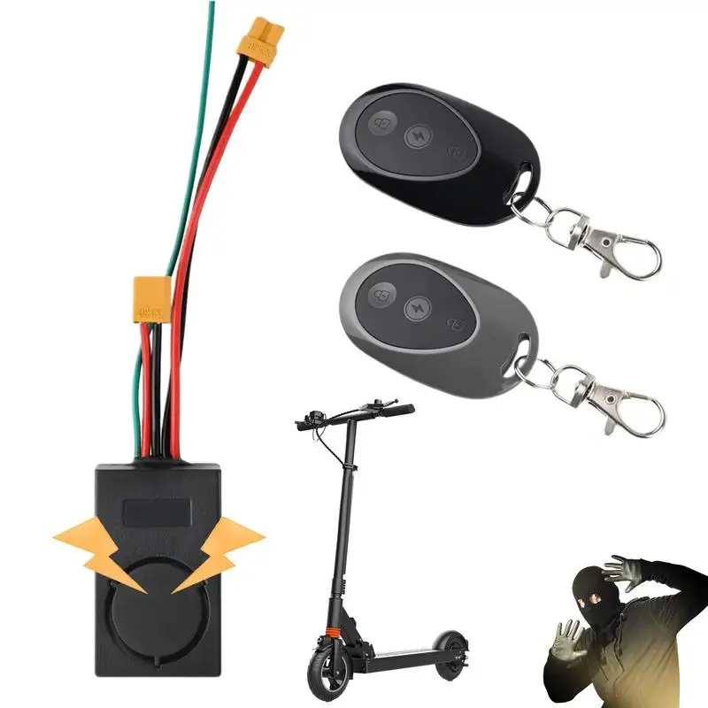 

Anti Theft Scooter Alarm Loud Sound Anti-Theft Alarm Detector Electric Bike Alarm System Anti Theft Vibration Motion Sensor