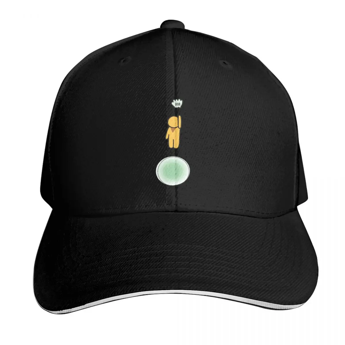 Mapy Street View Pegman Sztuka Czapka z daszkiem Luksusowa czapka Czapka bejsbolówka Krem z filtrem przeciwsłonecznym Czapka typu dad hat Męska Damska