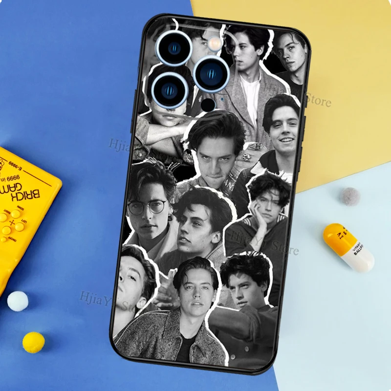 Jughead Cole Sprouse Cases For iPhone 12 13 Pro X XS XR Plus 11 14 15 16 Pro Max Funda Coque Capa Full Cover