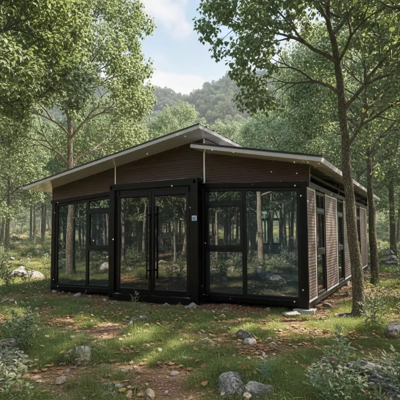 20ft Modular Expandable Container House 3 Bedroom Sandwich Panels Modern Design for Hotel Casa Contenedor