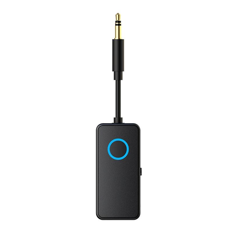 Penerima Pemancar Bluetooth 5.4 2 In 1 3.5Mm AUX Mikrofon Adaptor Nirkabel Audio Pesawat untuk Treadmill Mobil TV Penerbangan