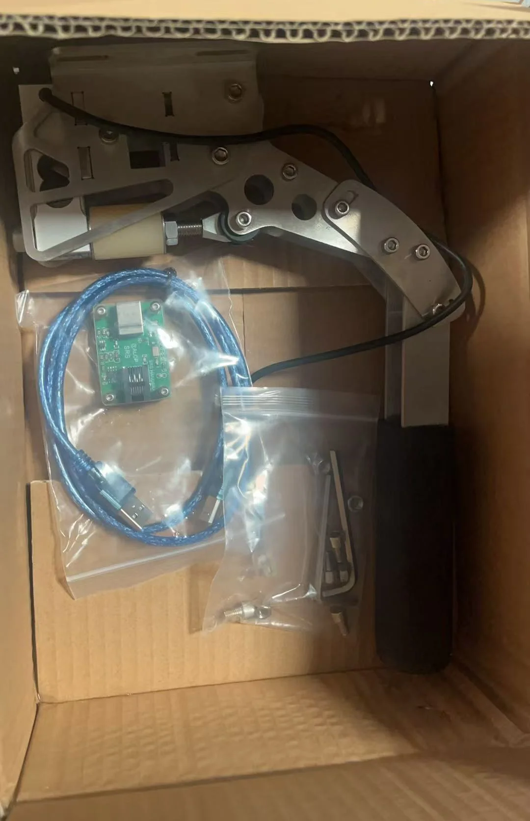 SimFor ألعاب سباق الكمبيوتر لـ Logitech G29/G27/G25 T300 T500 RS PC 64bit تحميل خلية SIM سباق لفرملة اليد USB القابلة للتعديل