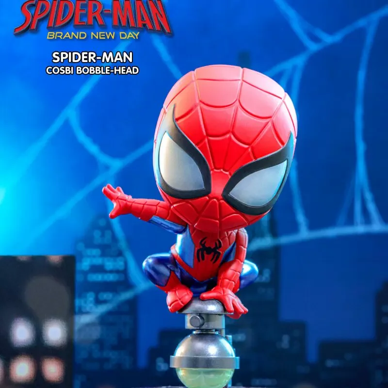 2026 Echte HotToys Marvel Spider-Man 4 Gloednieuwe Day Cosbi Blind Box Handgemaakte Mini Pop PVC Pop Ornament Cadeau