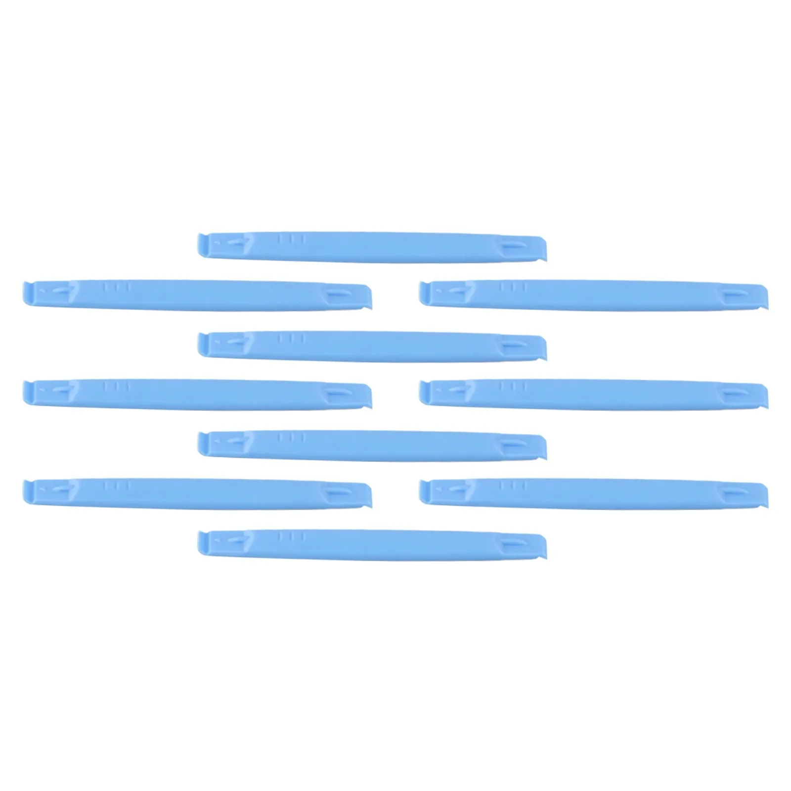 10-pack 83mm Light Blue Plastic Pry Bar Opening Tool Cross Pry Bar DIY Pry Bar Suitable For Electronic Repair Hand Tools