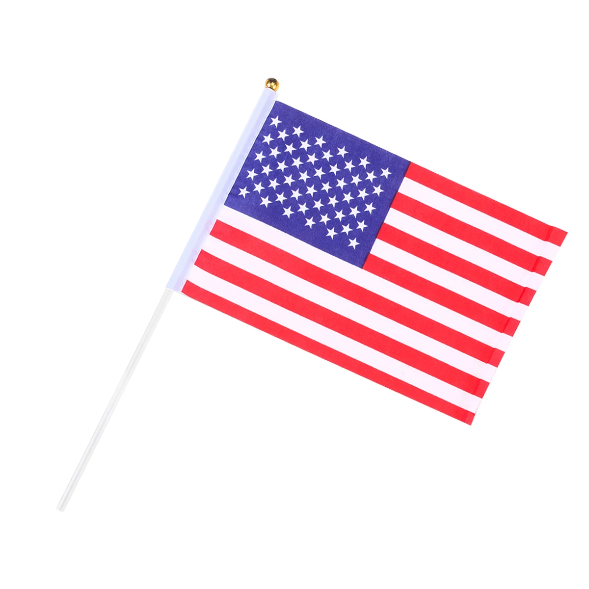 12pcs USA Flag American Hand Flags waving flag Hand Waving Flag American Flags mini flag