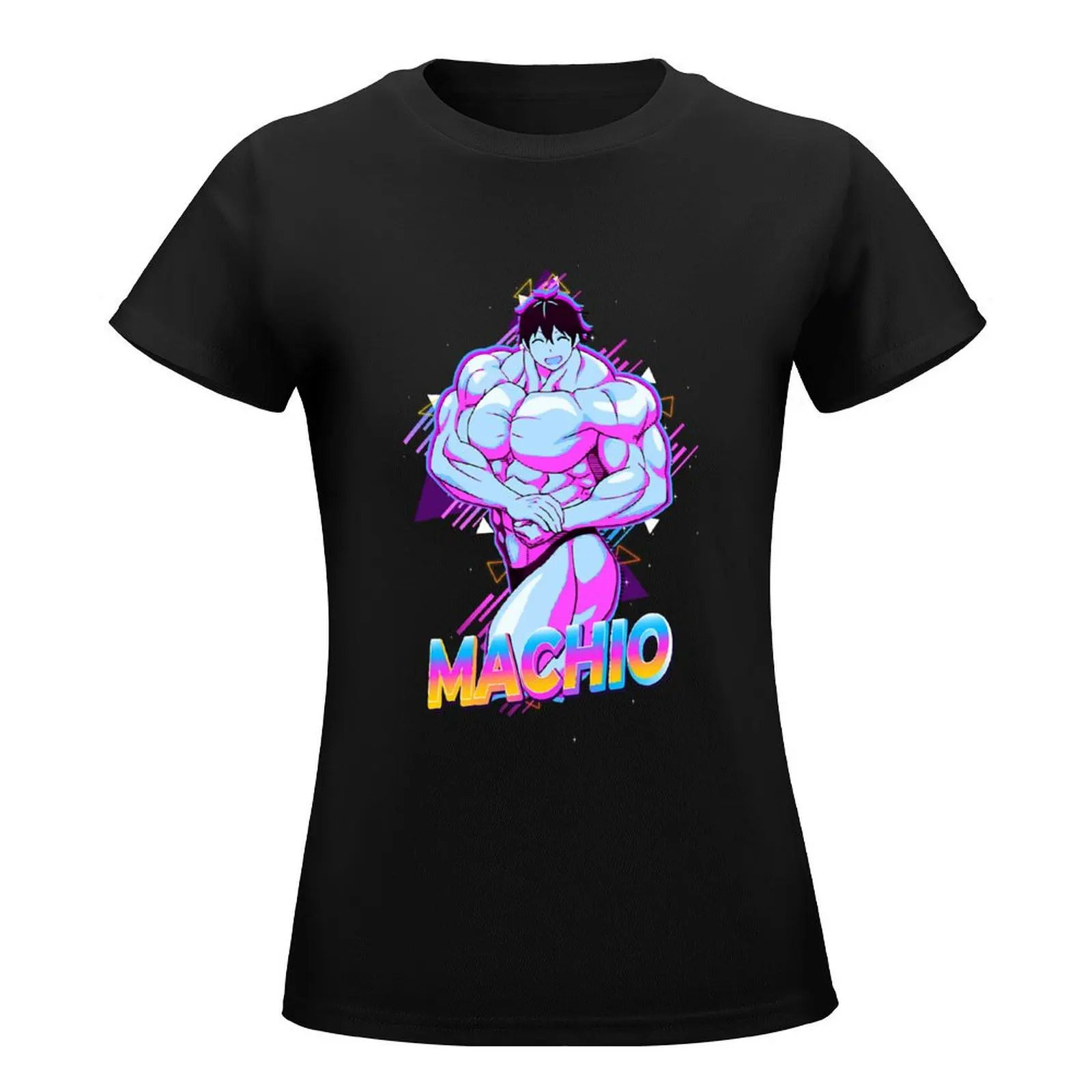 Machio Naruzo Dumbbell Nan-Kilo Moteru T-Shirt customs cute tops white t-shirts for Women