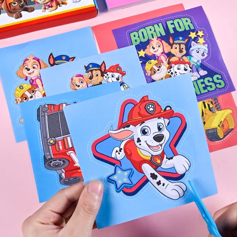 

Set Paw Patrol Paper Cuttings Set Creative Cultivates Interest Gift Joytoy 1 18 Kid's Kindergartens Introductory Educational Toy