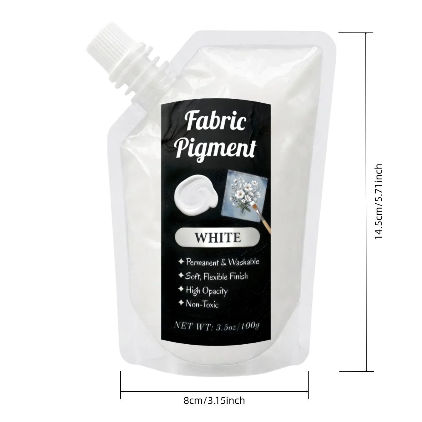 Fabric Pigment Professional Textile Paint Handmade Craft For Jeans Canvas Bags