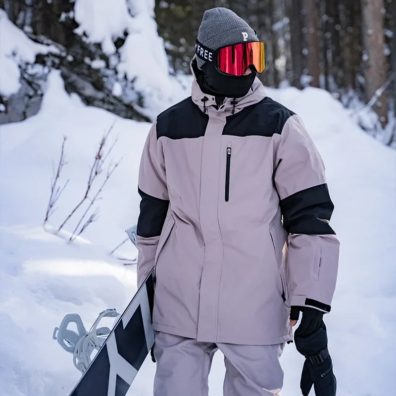 Combinaison de ski trempée personnalisée pour hommes et femmes, combinaison de neige unisexe, sports de plein air, une pièce populaire, haute qualité, sport