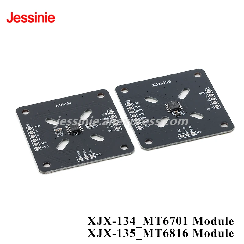 1-5PCS MT6701CT MT6701 MT6816CT MT6816 Magnetic Encoder/Switch/Magnetic Angle Sensor Module Test Evaluation Board for Motor PWM view 2