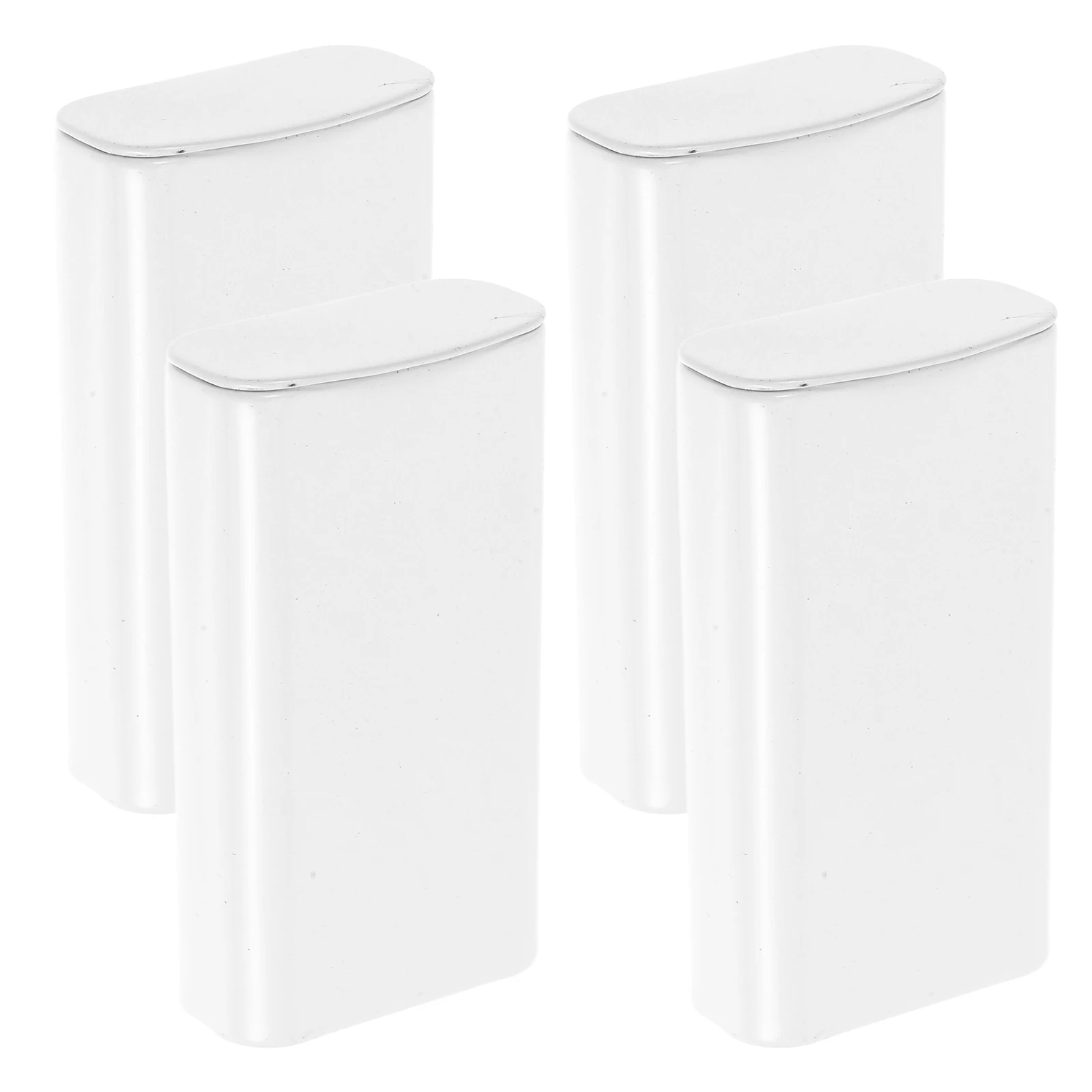 

4pcs Miniature Tin Storage Boxes Metal Small with Lids Flip Type Rectangular Containers for Candies Jewelry Sweets Organizer
