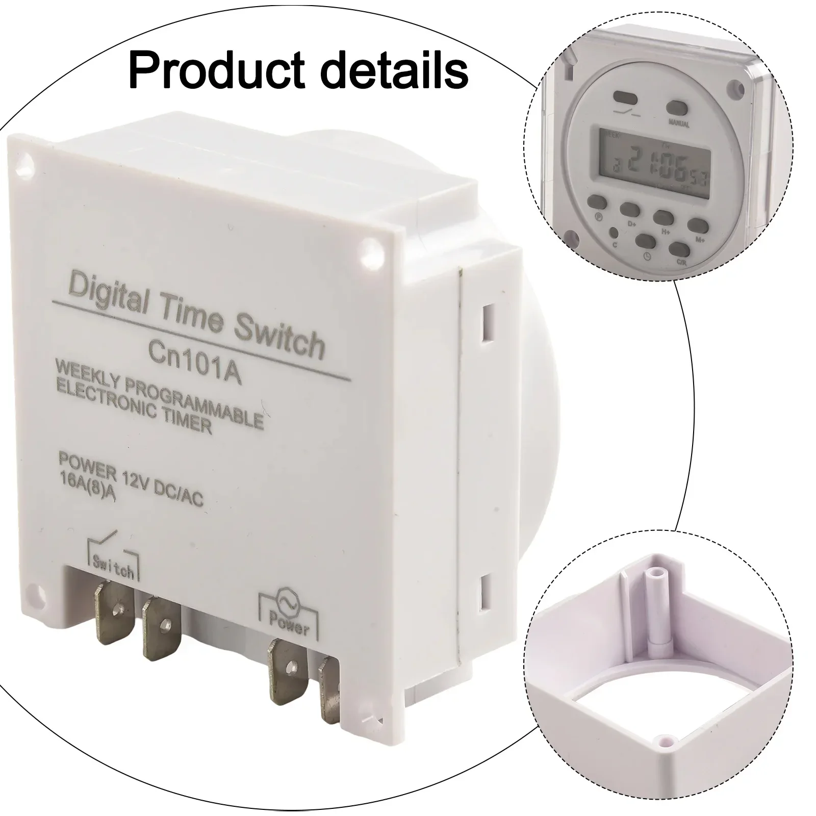 

Таймер рекламного щита, ЖК-дисплей, переключатель времени, 16 программ включения и выключения, ручная настройка включения и выключения, 24-часовой таймер, ЖК-дисплей для рекламных щитов