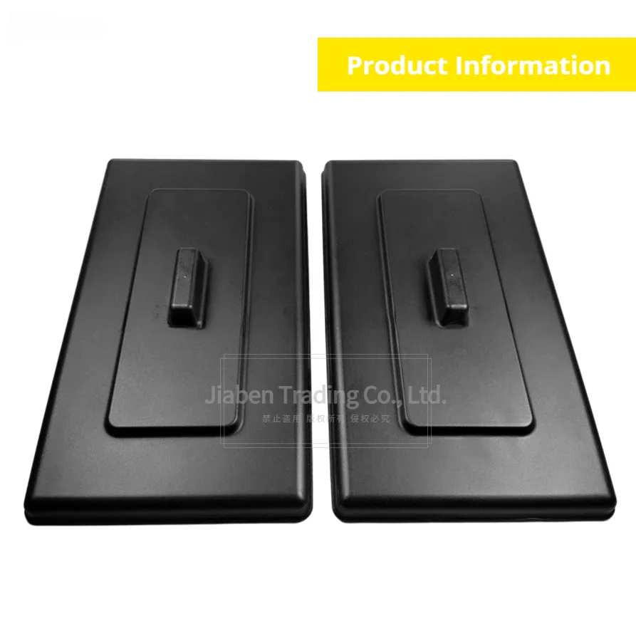 2 Rectangle Lids Ice Cream Machines Top Caps Accessories Covers Spare Parts Replacements Soft Serve Machine Size 34×19.5cm