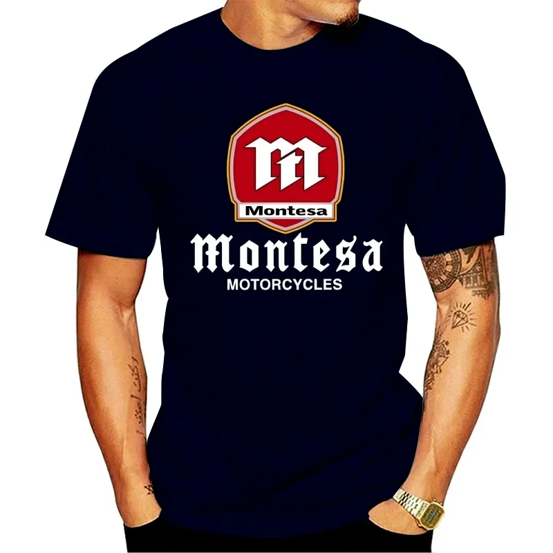 

Montesa T SHIRT Montesa Motorcycle T-SHIRT Male Brand Teeshirt Men Summer Cotton T Shirts Casual High Quelity O-neck Tees