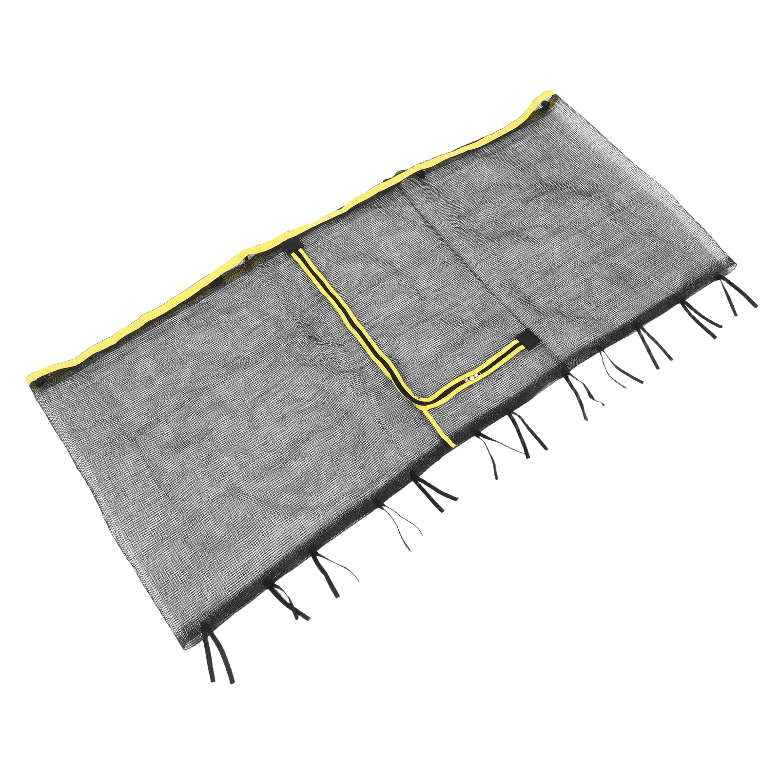 

Trampoline Safety Trampoline Enclosure Net Durable Nylon Protection Guard Mesh Enclosure Round Black Adjustable Replacement