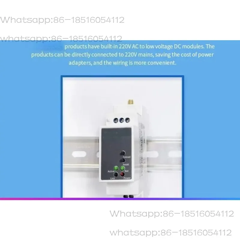 High Flying Industrial Computer & Access Wireless Rail Mounting DTU RS232 to WIFI Serial Server Data Collector Protoss-PE10