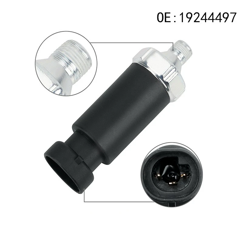 

19244497 Engine Oil Pressure Sensor For Buick Regal Cadillac Cimarron Chevrolet S10 S15 Camaro GMC Oldsmobile Pontiac 6000 New