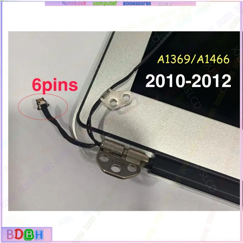 ZQ 테스트를 거친 실버 A1398 15인치 LCD 스크린 어셈블리 디스플레이 맥북 프로/에어 13인치 레티나 A2337 A1932 A2179 A1502 A1466 2010-2020용