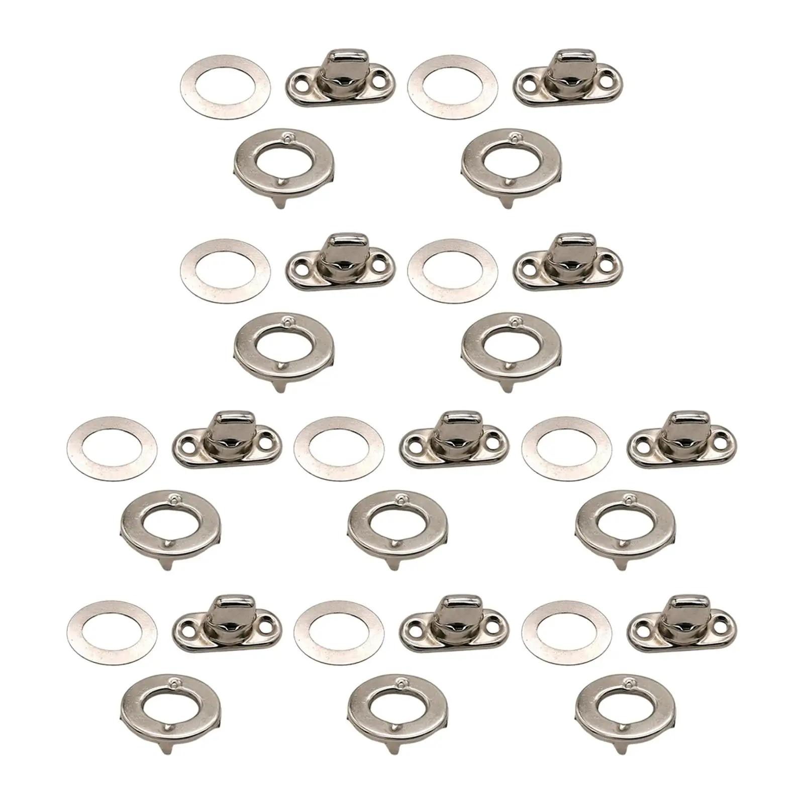 10Pcs Alloy Rotary Button Bag Twist Lock Decoration Buckles Durtable Box  latches for Craft Boxes Luggage Drawer Furniture