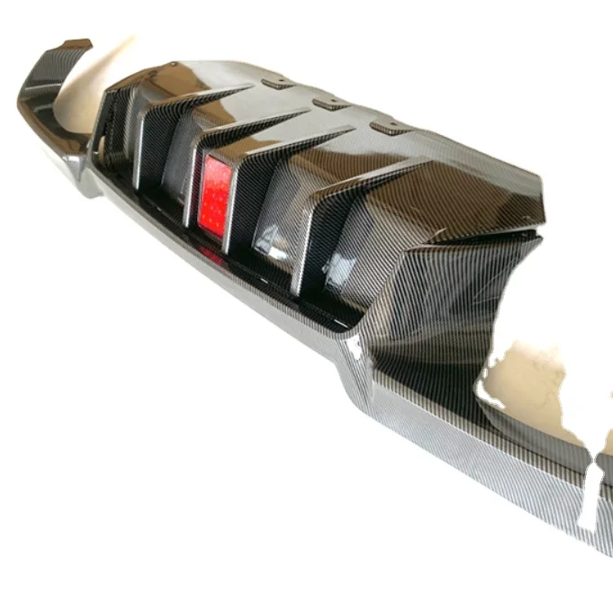 

Горячие аксессуары для продавцов, задний диффузор для заднего бампера F10 с лампой