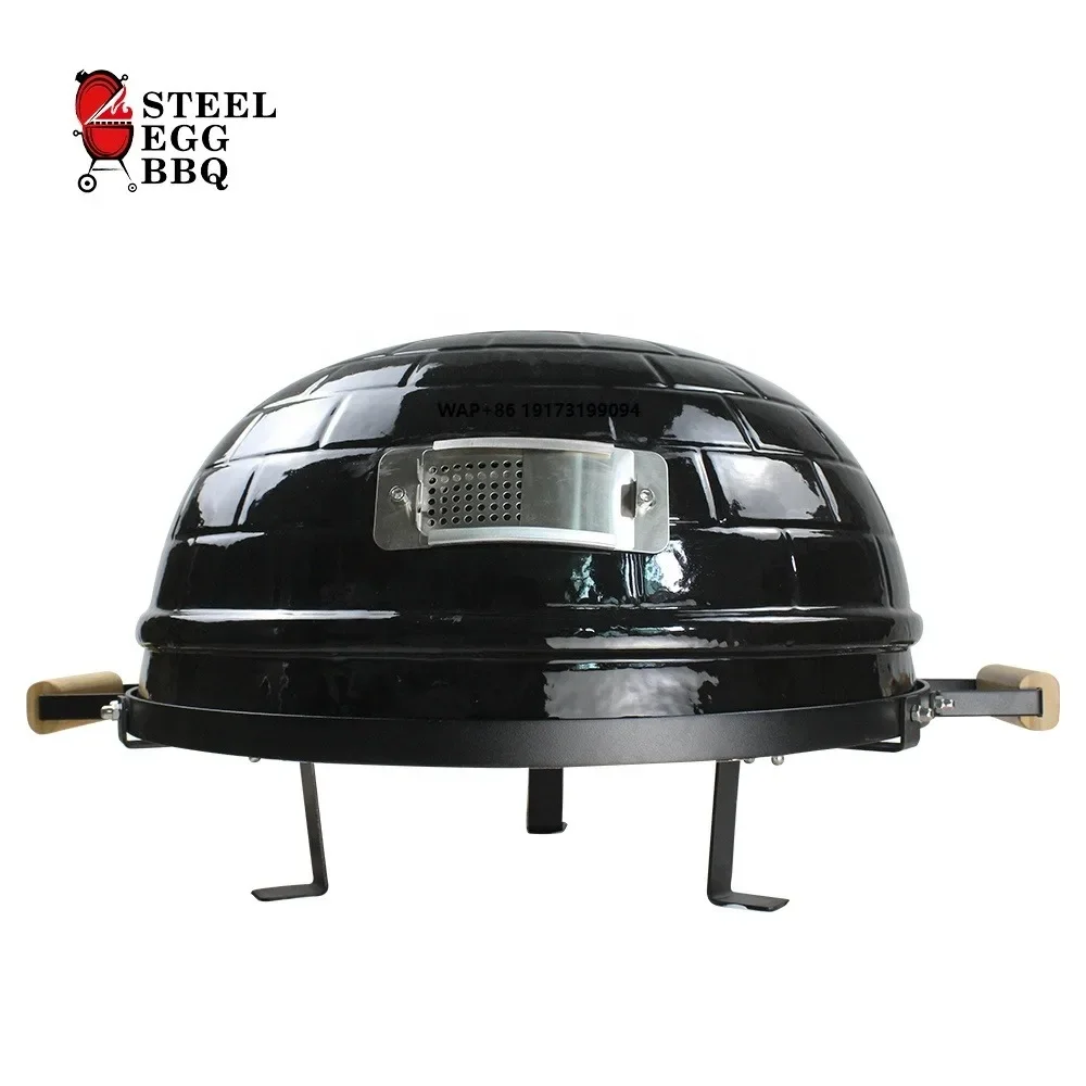 Small to Big 21 26 Inch Brick Style Forno a Legna, Pizzaofen Ceramic Charcoal Four a Pizza Firewood Pizza Oven