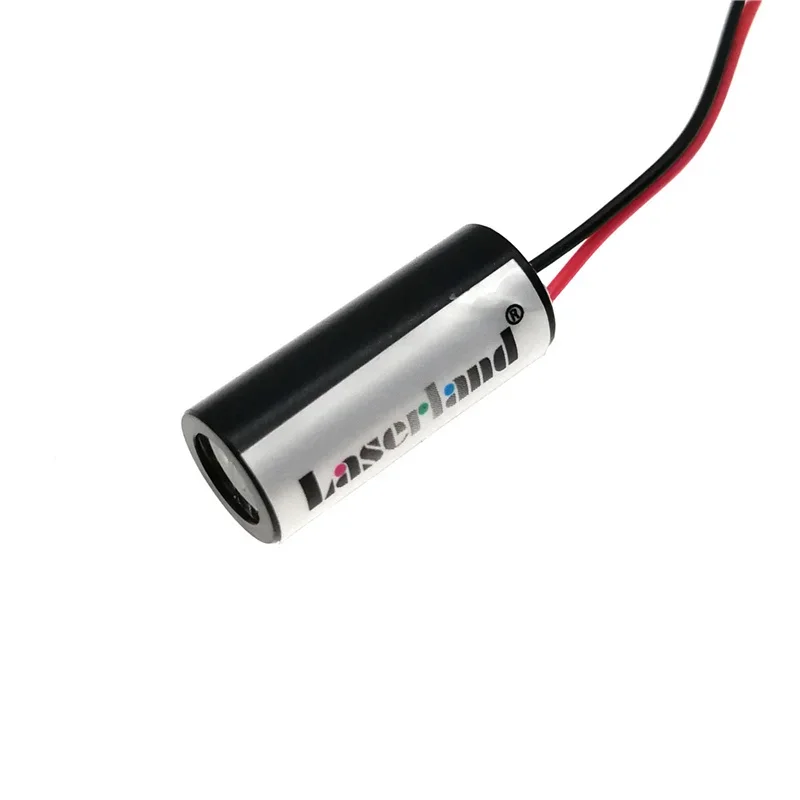 Red Spot Laser Head Module Button Marking Machine Positioning Focusable 10mm Diameter Cylinder 3-5V