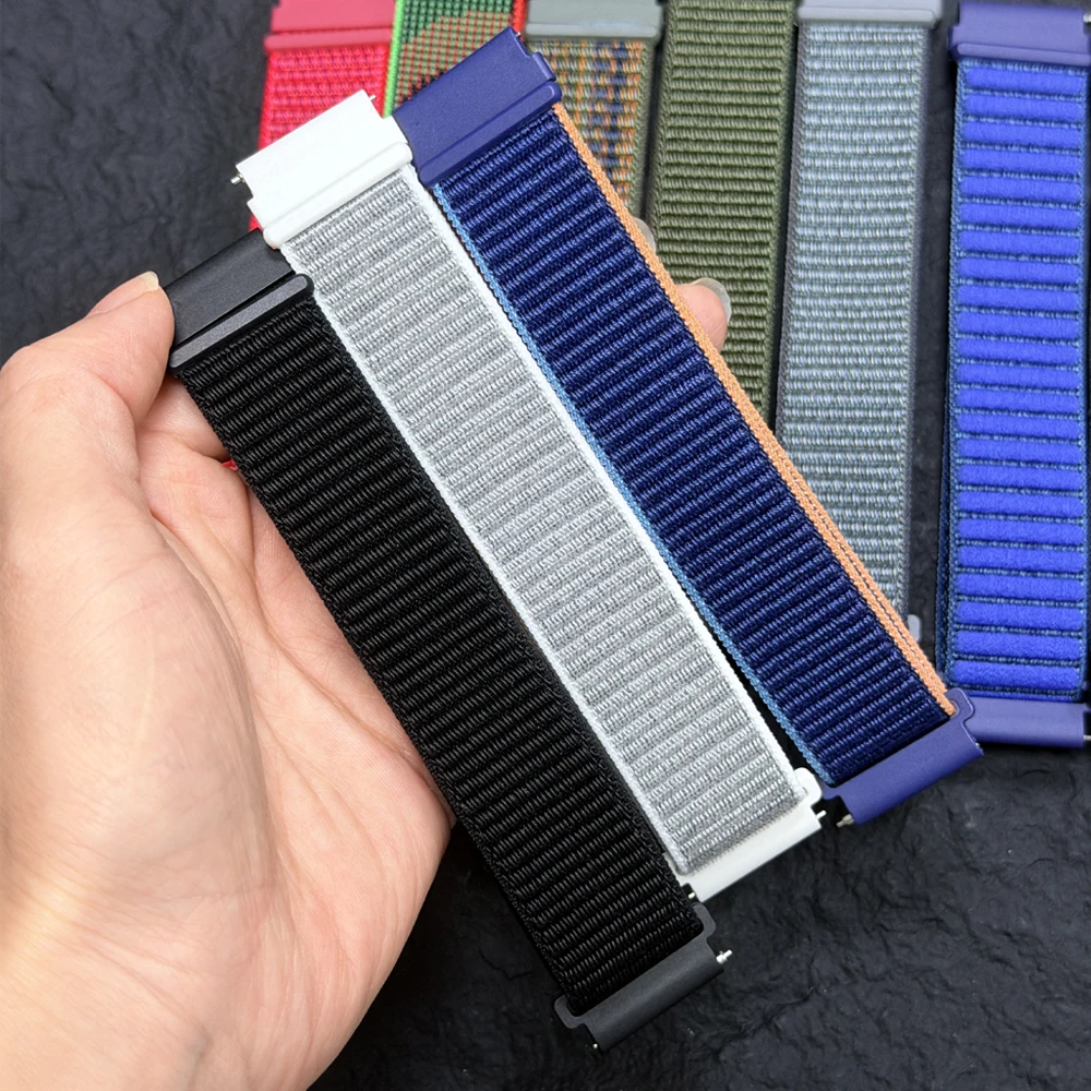 20mm 22mm Watches Band For HUAWEI Watch GT 7 Pro GT7 GT6 GT5 GT4 46mm GT3 SE GT2 42mm Watch 6 6Pro 5 4 3 Buds Sports Nylon Strap