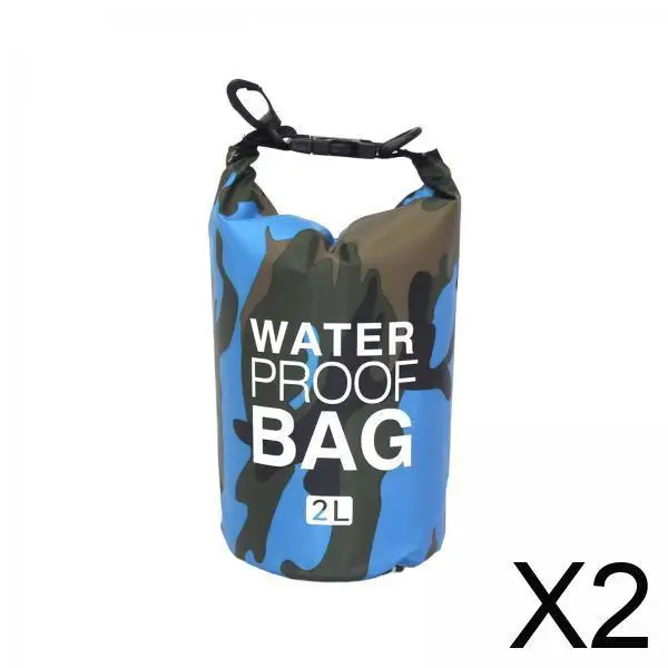 Waterproof Pouch Lightweight Foldable Storage Bag Floating Sack with Shoulder Strap for Kayaking Boating Beach Camping