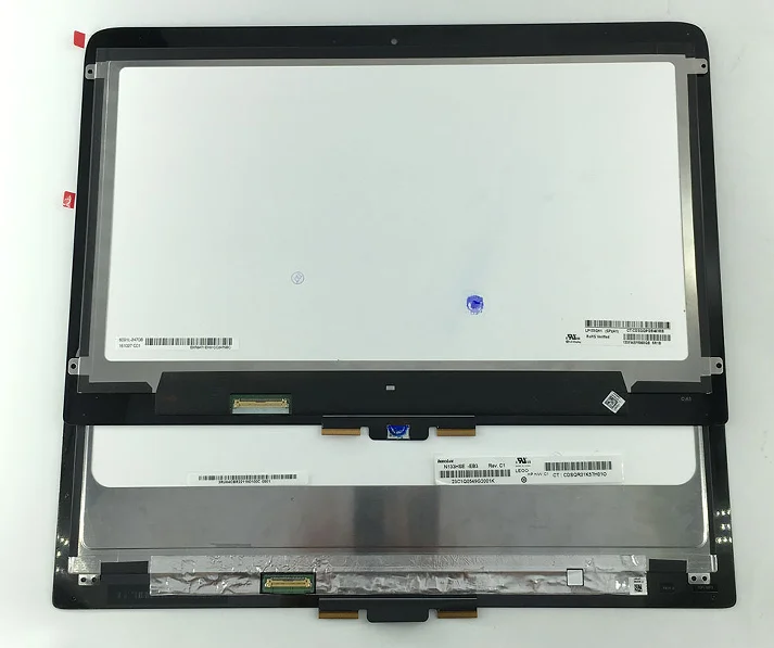 Imagem -05 - Polegadas para hp Espectro Pro X360 g1 Tpn-q157 134000 Display Lcd Mais Tela de Toque N133hse-eb3 30 Pinos Edp 13.3