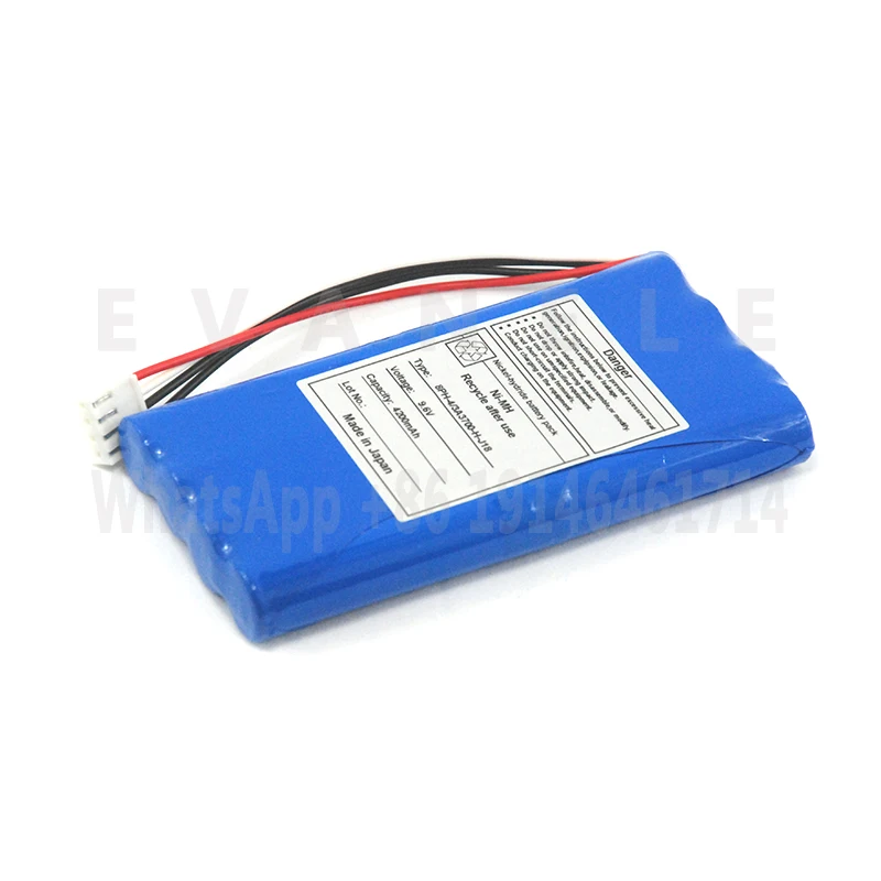 8PH-4/3A3700-H-J18 capacity 4200mAh 9.6v Ni-MH battery, suitable for Fukuda FX-7000, FX-7100, FX-7102, electrocardiogram machine