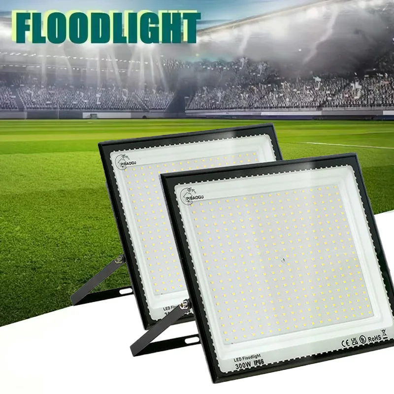 LED الكاشف AC220V 110 فولت 10-300 واط IP66 مقاوم للماء للخارجية جدار حديقة LED عاكس مصباح الشارع الجدار الأضواء الكاشفة