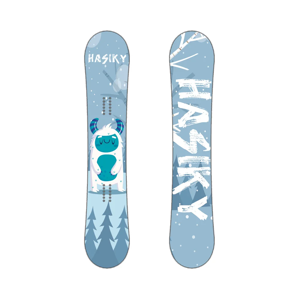 

Hasiky OEM Factory Customised Professional Freestyle Snowboards For Kids Winter Outdoor Snowboarding Equipment