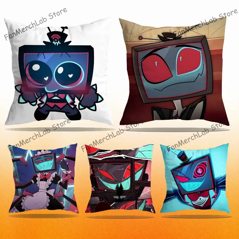

Anime H-Helluva V-Vox Pillowcase Pillowslip Cushion Plush Boys Girls Cartoon Anime Kawaii Decoration Kids Birthday Cute Gifts