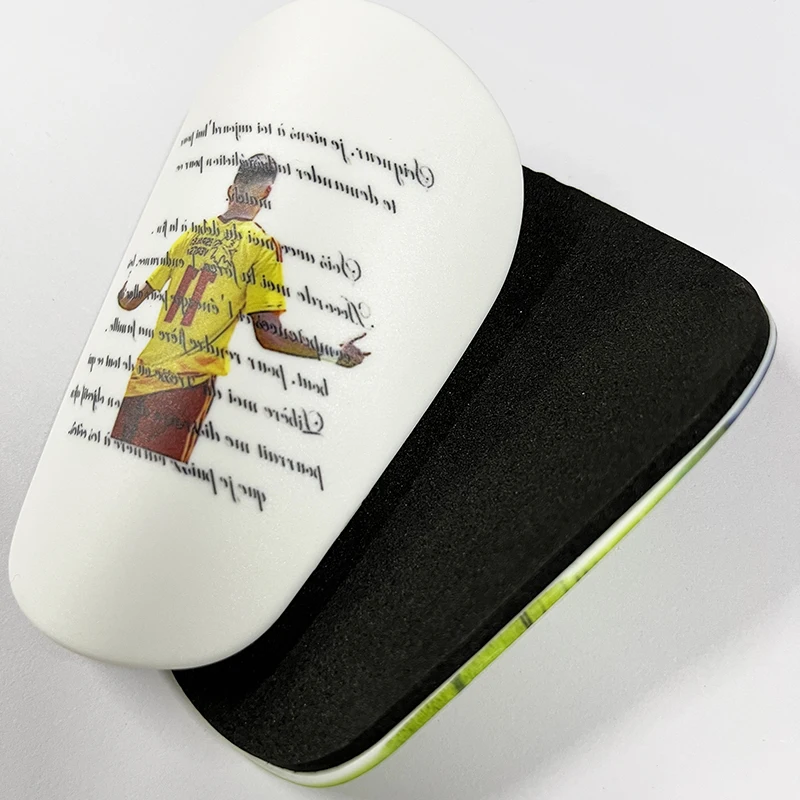 2023 Customized Children Adult 5-8CM Super Mini Shin Guards Personal Photo Customization Football Shinpads kids Christmas Gift