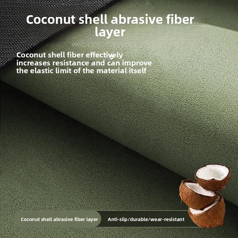Oversized Double Rubber Yoga Mat Non Slip Wide Cushioned Odorless Polyurethane Home Use Gymnastics Mat Exrcise Mat