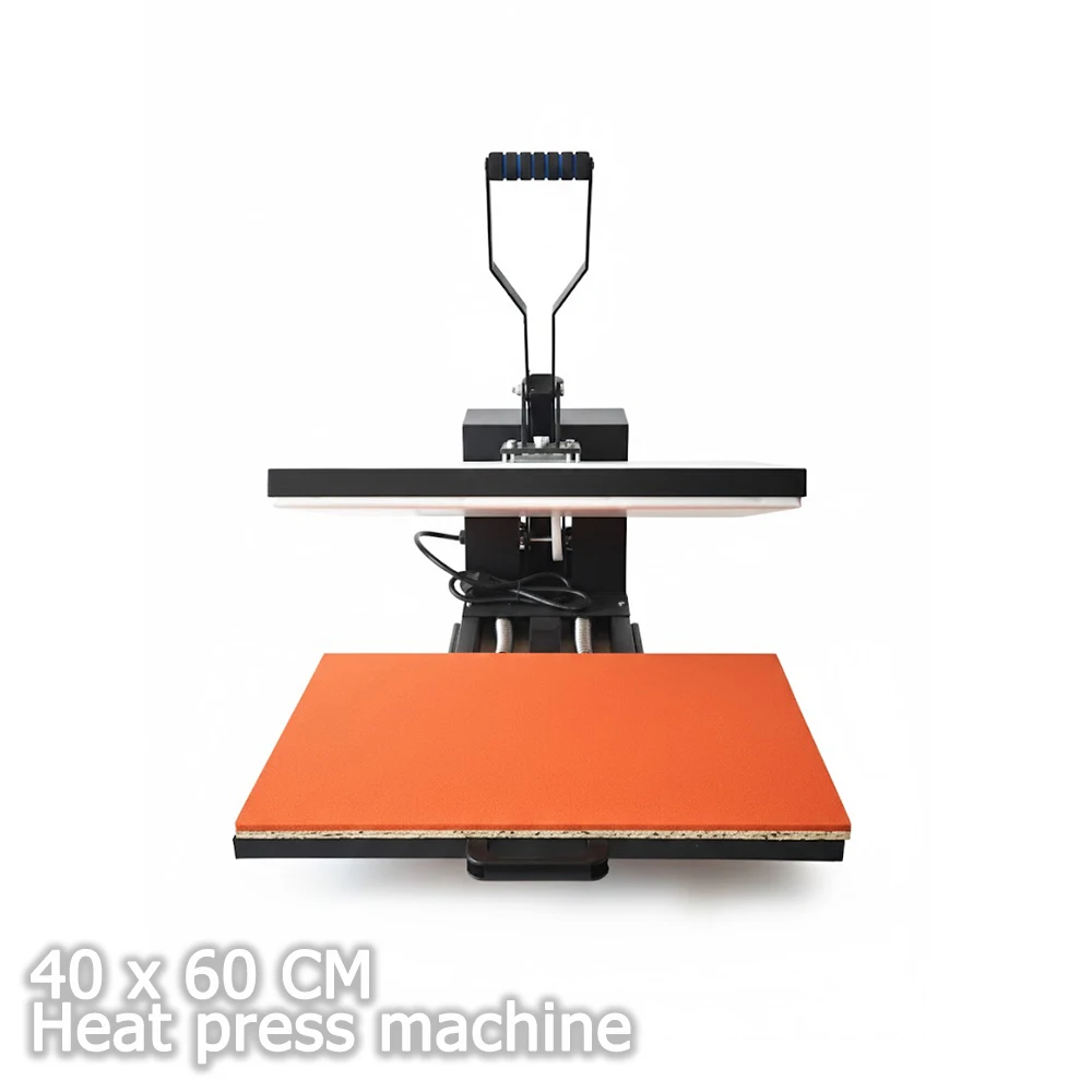 

Профессиональный термопресс для футболок 40x60 см, 220В/110В, двойное напряжение, высокотемпературная сублимационная печать для одежды