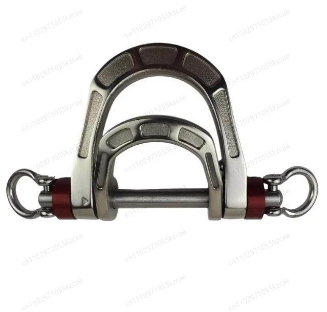 

Five-point seat belt double D ring load-bearing ring