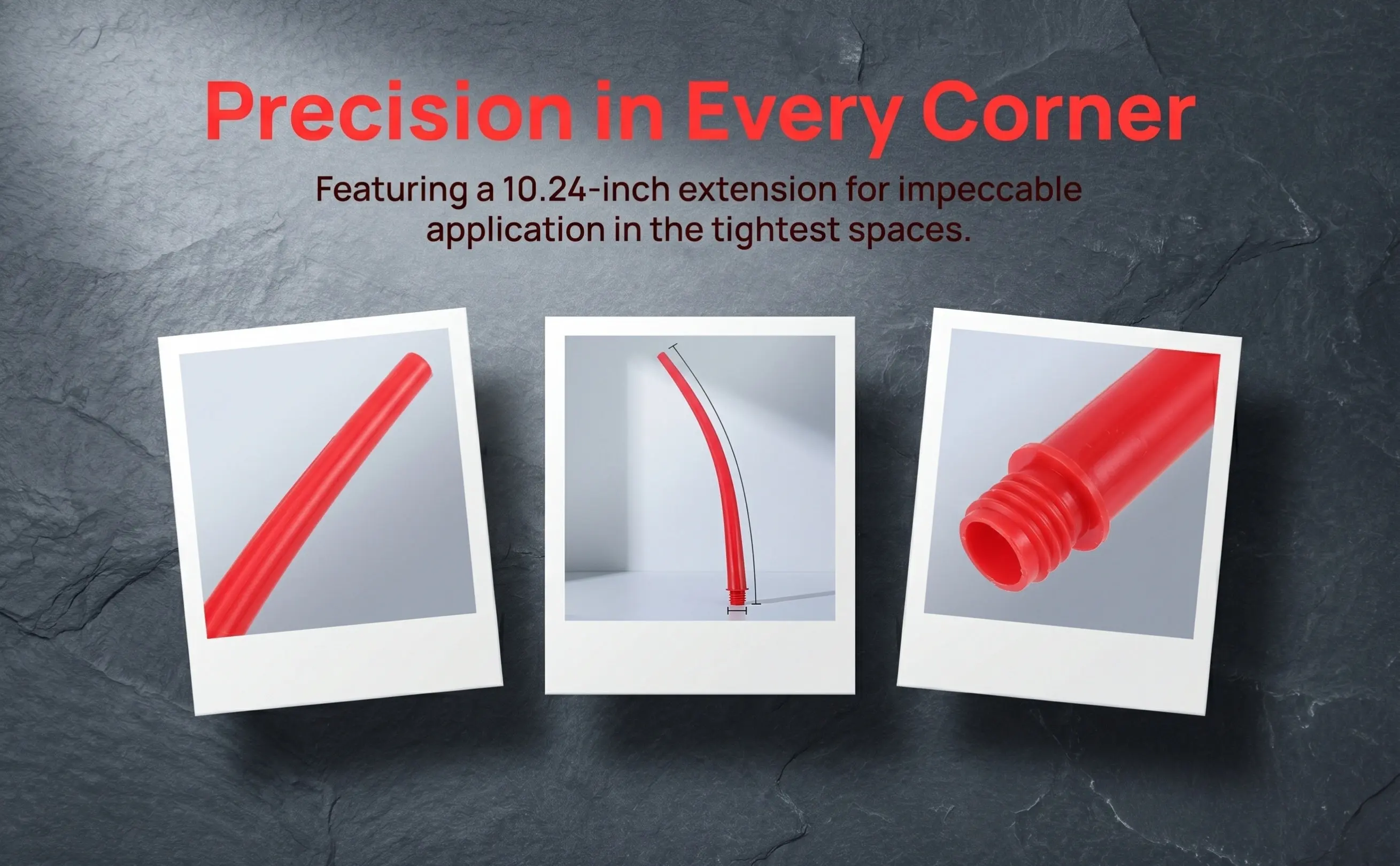 3Pcs Caulk Nozzle Tip Reusable For For Construction Worker Caulking Tips Extension Tube Fine Sealant