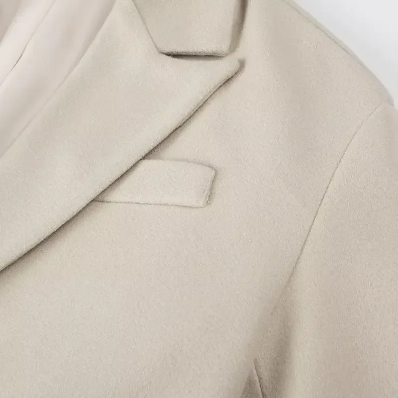 Fashion Women's Trench Dress Coats Female Notched Collar with Tassels Long Windbreaker Ladies Chic Trench Outerwear