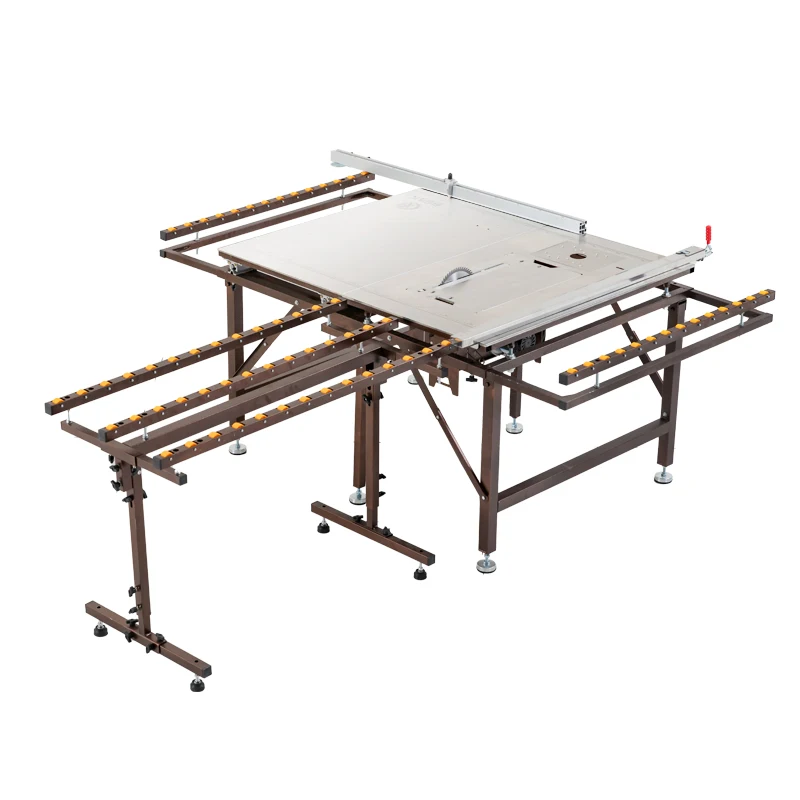 

Woodworking Push Table Saw Multifunctional Precision Cutting Saw Table Dust-free Saw Table Can Be Lifted and Folded