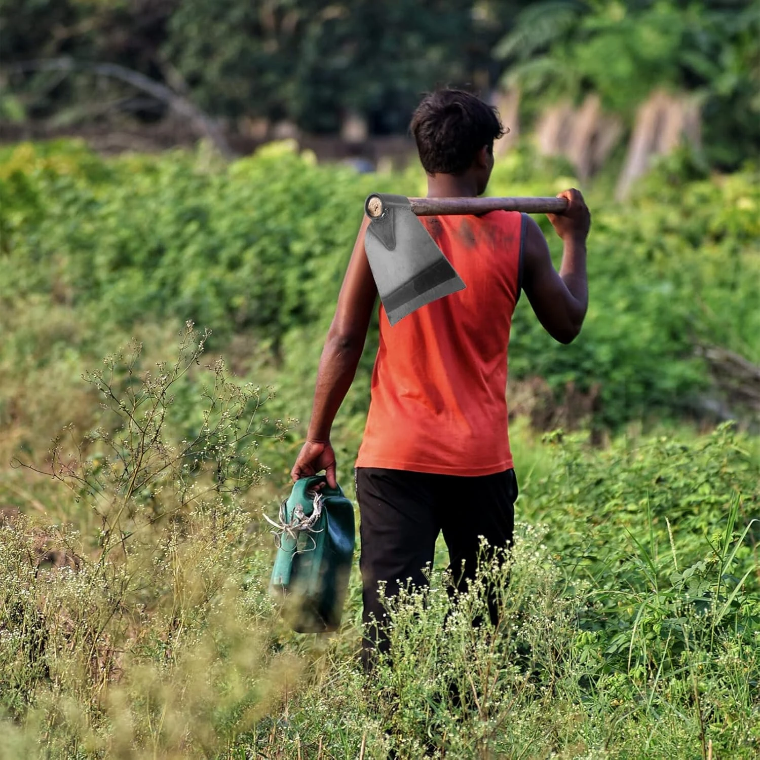 رأس مجرفة يدوية، مجرفة رأس مجرفة للحديقة، مجرفة إزالة الأعشاب الضارة، معاول فولاذية للذراع، رؤوس زراعة الزراعة، أداة البستنة #2