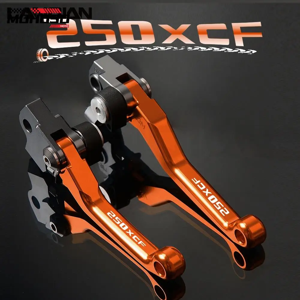 

250XCF Brake Clutch Lever Dirt Pit Bike Brake Clutch Levers Grips For 250 XCF XCFW 250XCF 250XCFW 2007-2018 2015 2016 2017 Parts