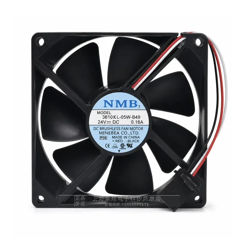 for NMB 3610KL-05W-B49 and 3610ML-05W-B49 24V FANUC Frequency Conversion Cooling Fan