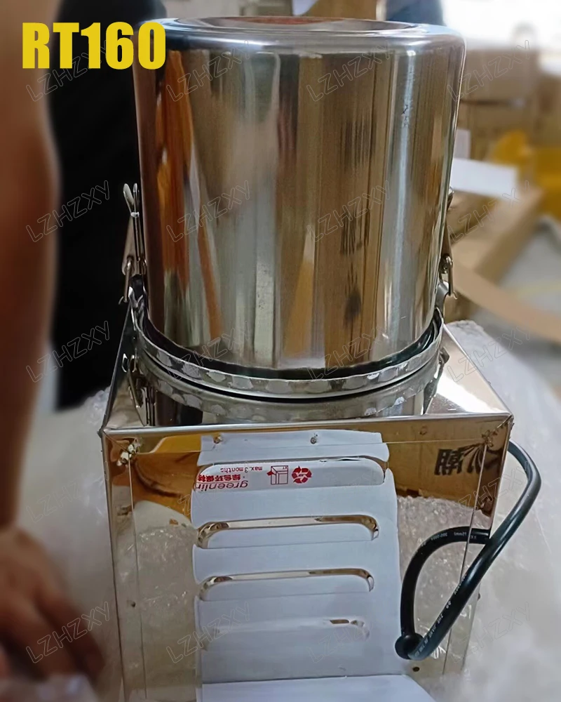 160type Vegetable Cutter Electric Vegetable Cutter Chili Mincing Machine Grinder Stainless Steel Food Processing 100-130kg/h