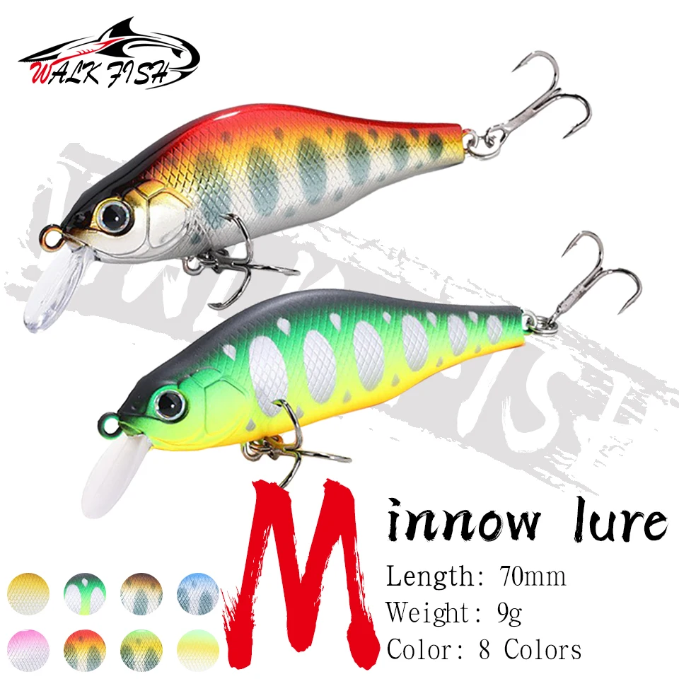 Walk Fish 1PCS 70Mm…