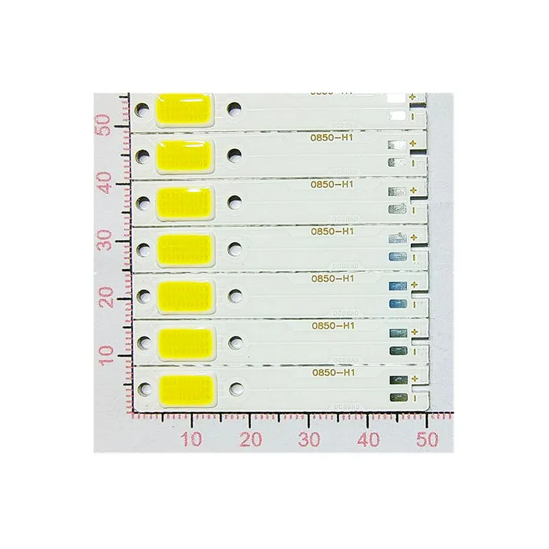 DC9-12V CHIP LED C6 W pobliżu/światła drogowe reflektor H1 H3 H4 H7 oświetlenie COB 15W 30W 100 lm/w 5 szt