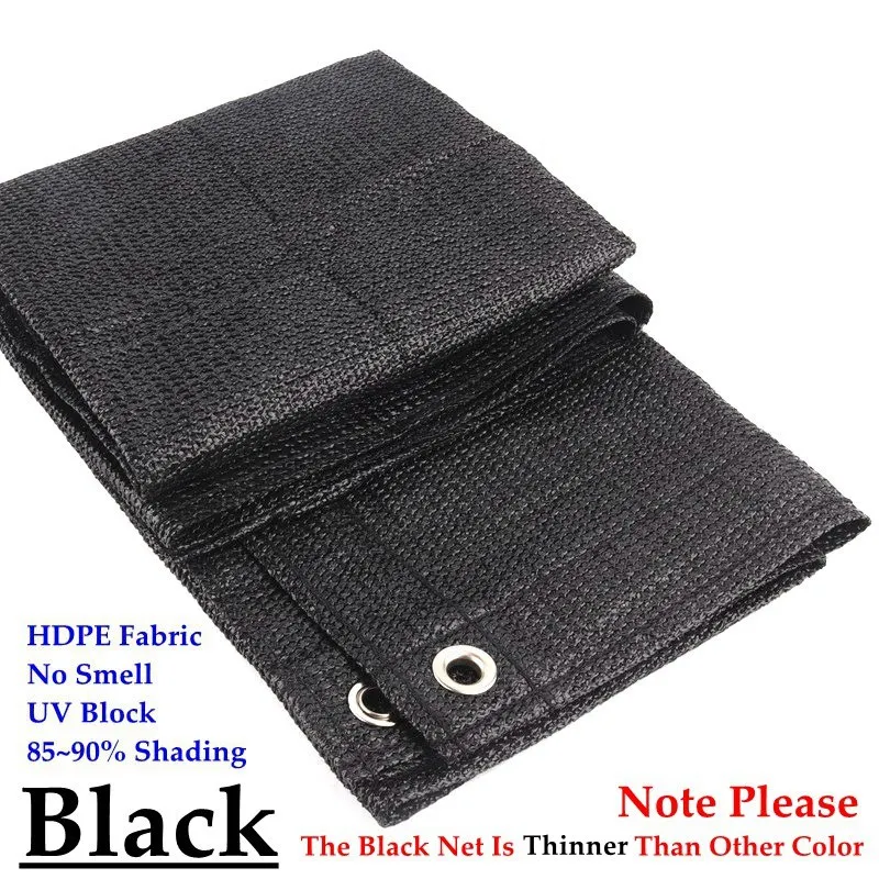 Thicken Anti-UV HDPE Sun Shade Net Home Terrace Balcony Privacy Screen Safety Net Summer Cooling Garden Sun Shelter Sails