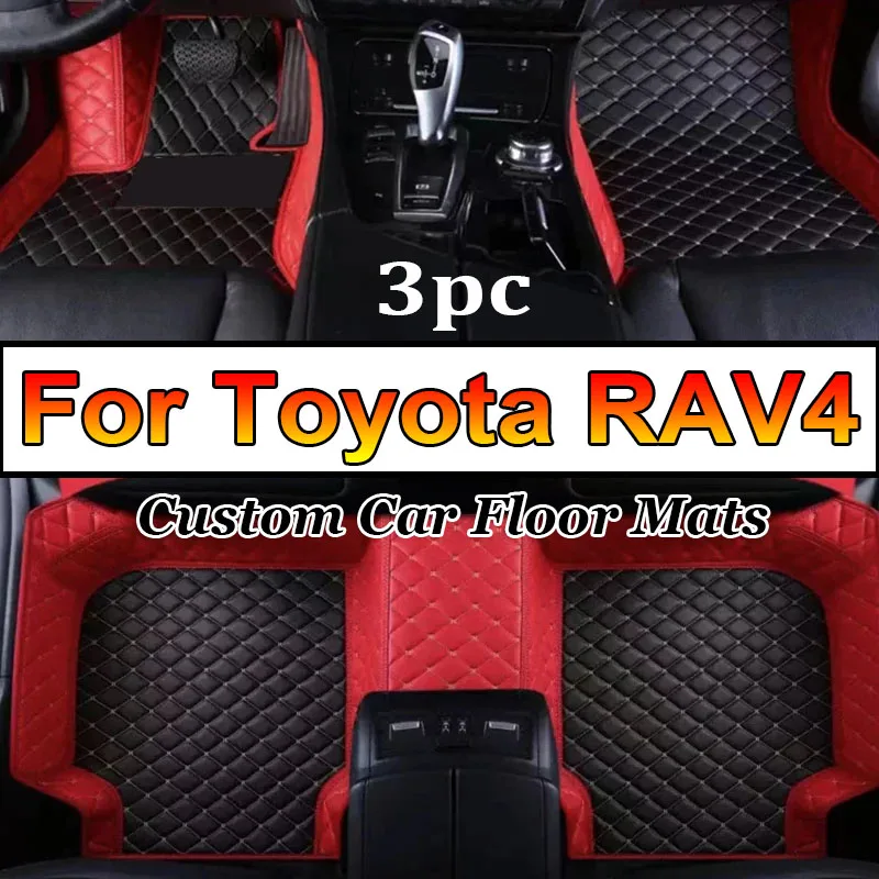 Car Floor Mats For Toyota RAV4 XA50 Hybrid(E-CVT) 2020 2021 2022 2023 2024 Suzuki Across Foot Pads Carpet Interior Accessories